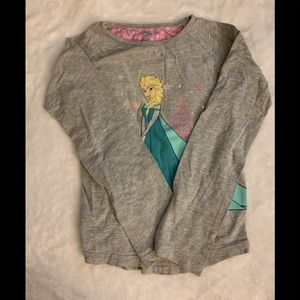 Disney Elsa Girl Long Sleeve Shirt